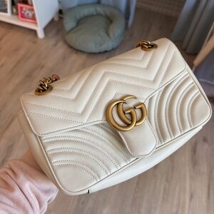 Gucci marmont small white